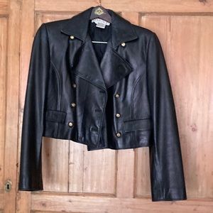Vintage Carlisle leather jacket 10